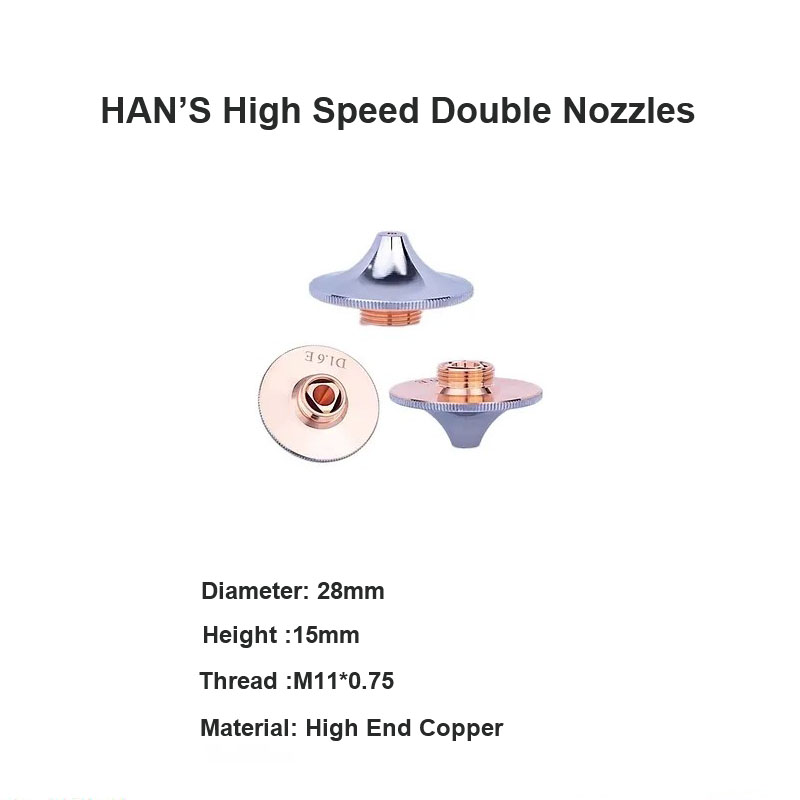 Высокоскоростные двойные насадки HAN'S