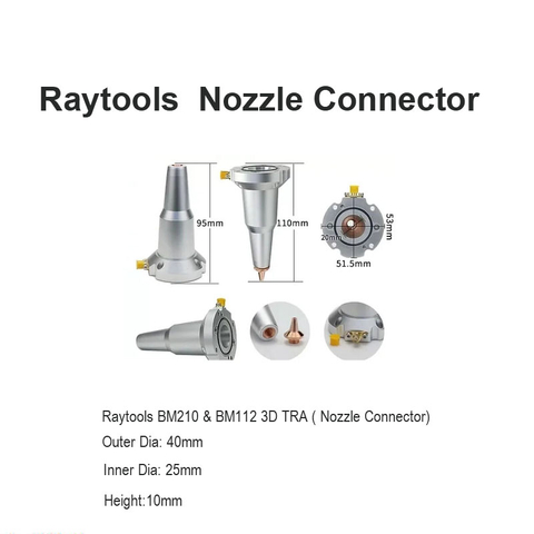 Разъем сопла Raytools для BM210 и BM112 3D TRA