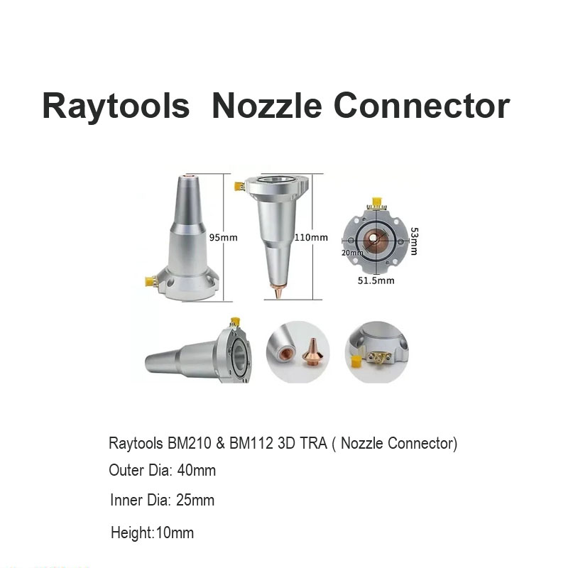 Разъем сопла Raytools для BM210 и BM112 3D TRA