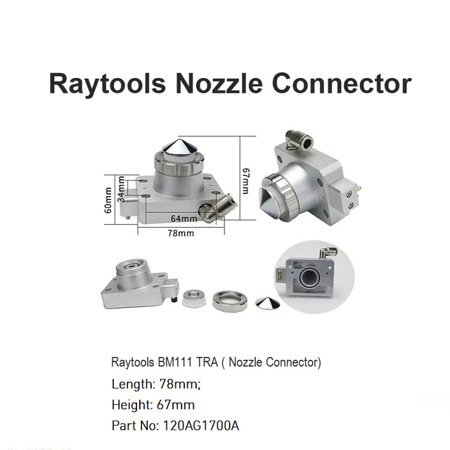 Разъем сопла Raytools для BM111 TRA