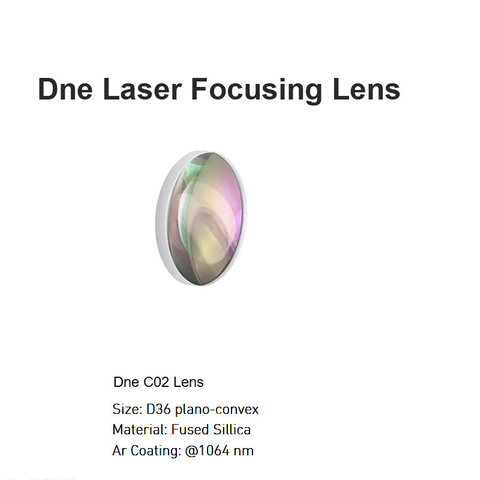 Линза Dne Laser CO2 D36 Плоско-выпуклая 