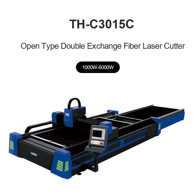 Станок для лазерной резки с открытой сменной платформой TH-C3015C/TH-C4020C