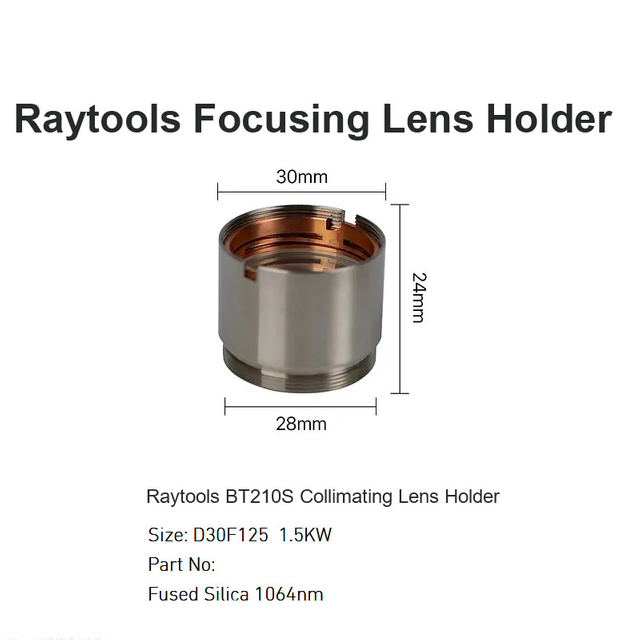 Держатель коллимирующей линзы Raytools BT210S D30 F125