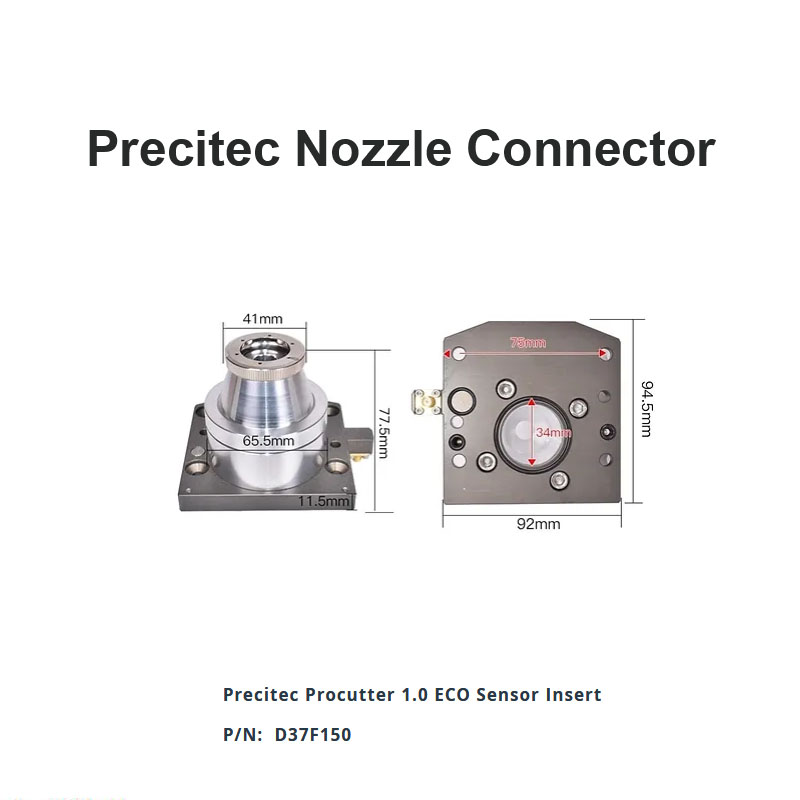 Соединитель сопла Precitec Procutter 1.0 D37 F150 