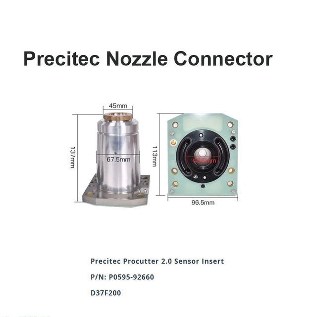 Соединитель сопла Precitec Procutter 2.0 D37 F200