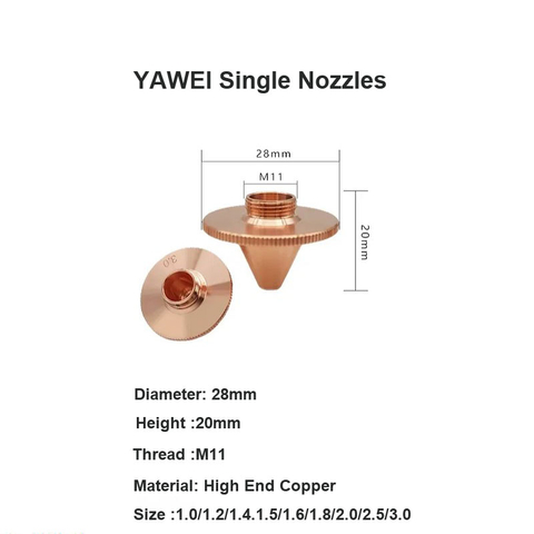 Одиночные насадки Yawei