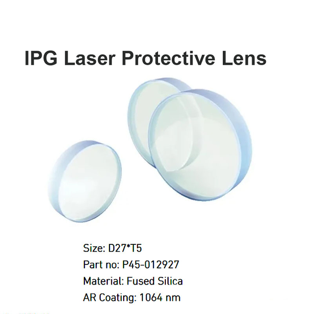 Защитная линза для лазерного излучения IPG D27 *T5 MM