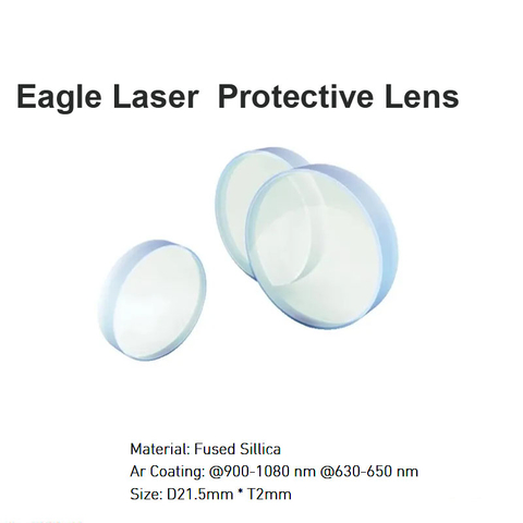Защитная линза Eagle Laser D21.5 *T2mm 