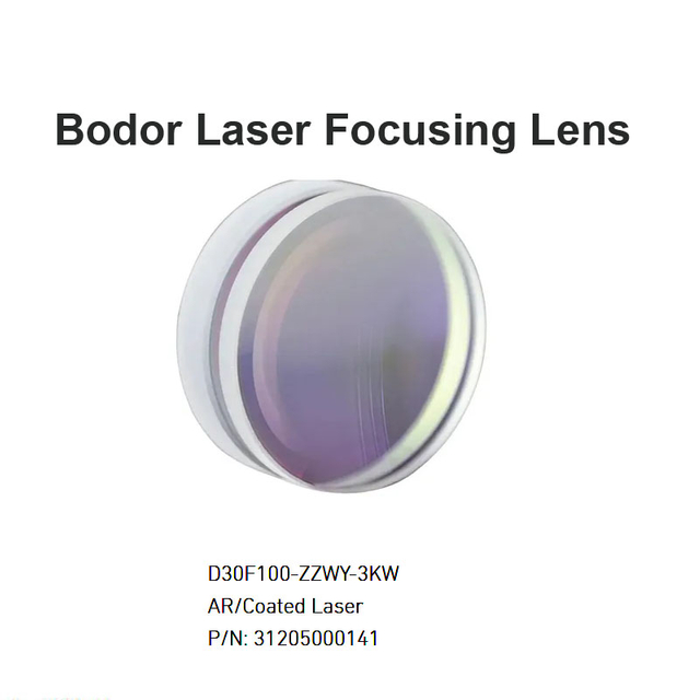 Лазерная фокусирующая линза Bodor D30 F100 3 кВт