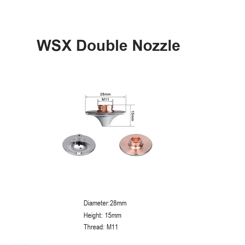 Двойные насадки WSX D28мм H15мм