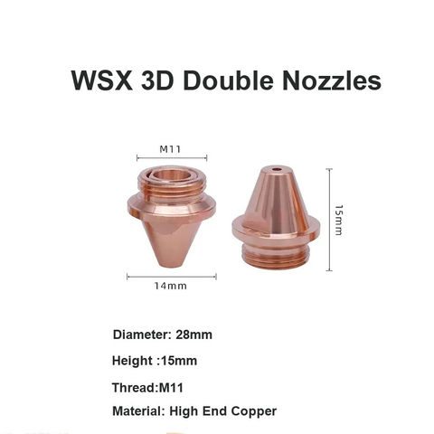 Двойные насадки WSX 3D