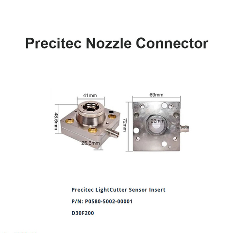 Соединитель сопла Precitec D30 F200