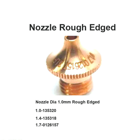Сопло Trumpf с грубыми краями