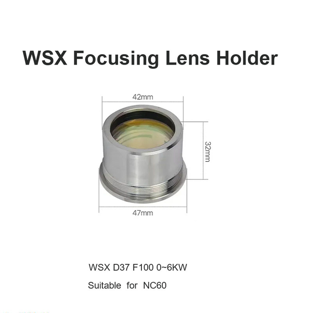 Держатель фокусирующей линзы WSX D37 F100 0~6 кВт
