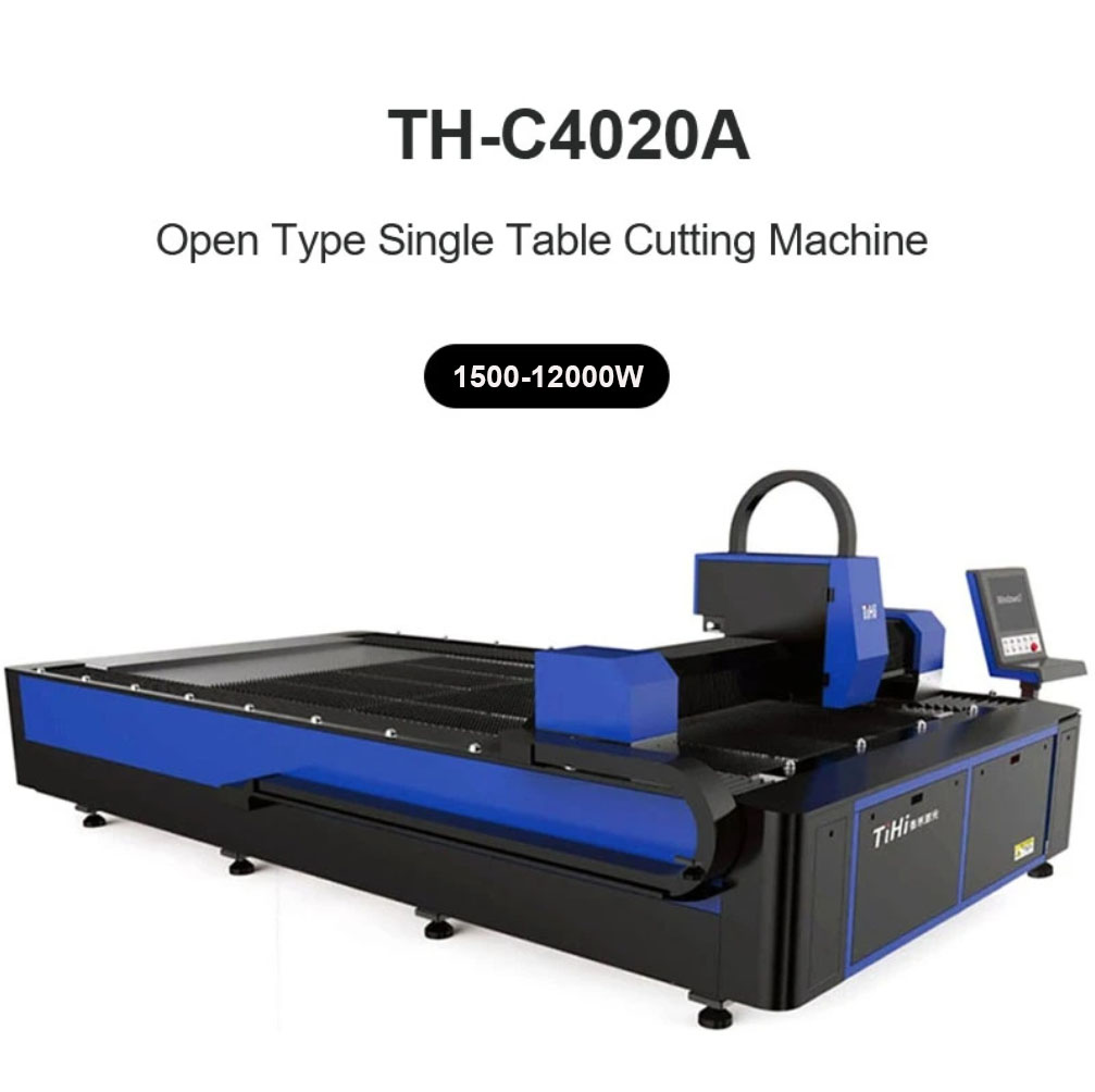 Станок для волоконной лазерной резки открытого типа с одной платформой TH-C3015A /TH-C4020A/TH-C6020A/TH-C8025A/TH-C12025A